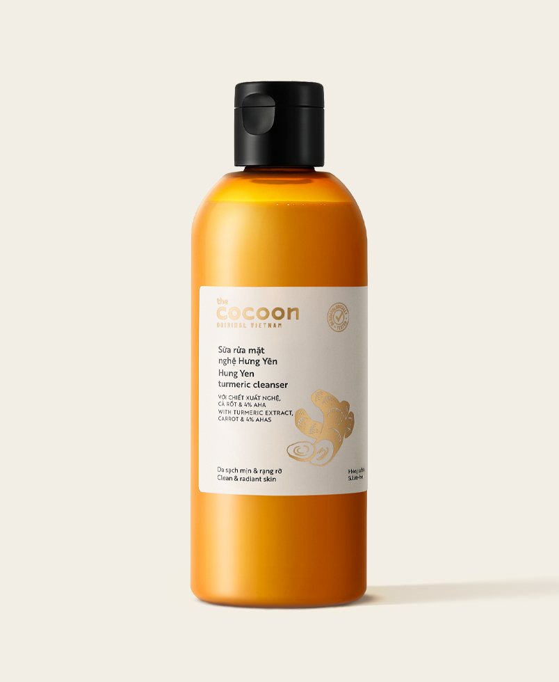 Bigsize - Sữa rửa mặt nghệ Hưng Yên Cocoon 310ml giúp da sạch mịn và rạng rỡ thuần chay