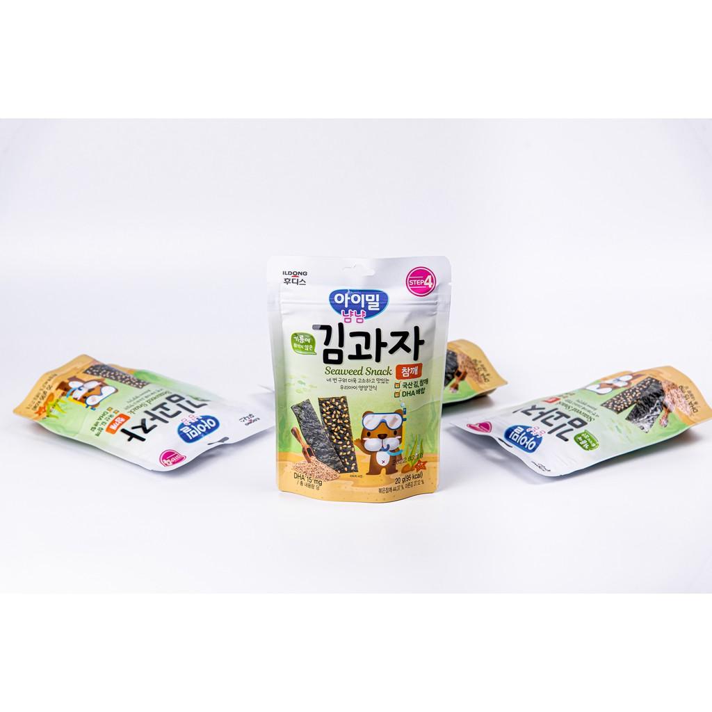 Snack rong biển ăn dặm Ildong Hàn Quốc Ayimeal Yumyum dành cho bé từ 7M+ (Date 8/2022)