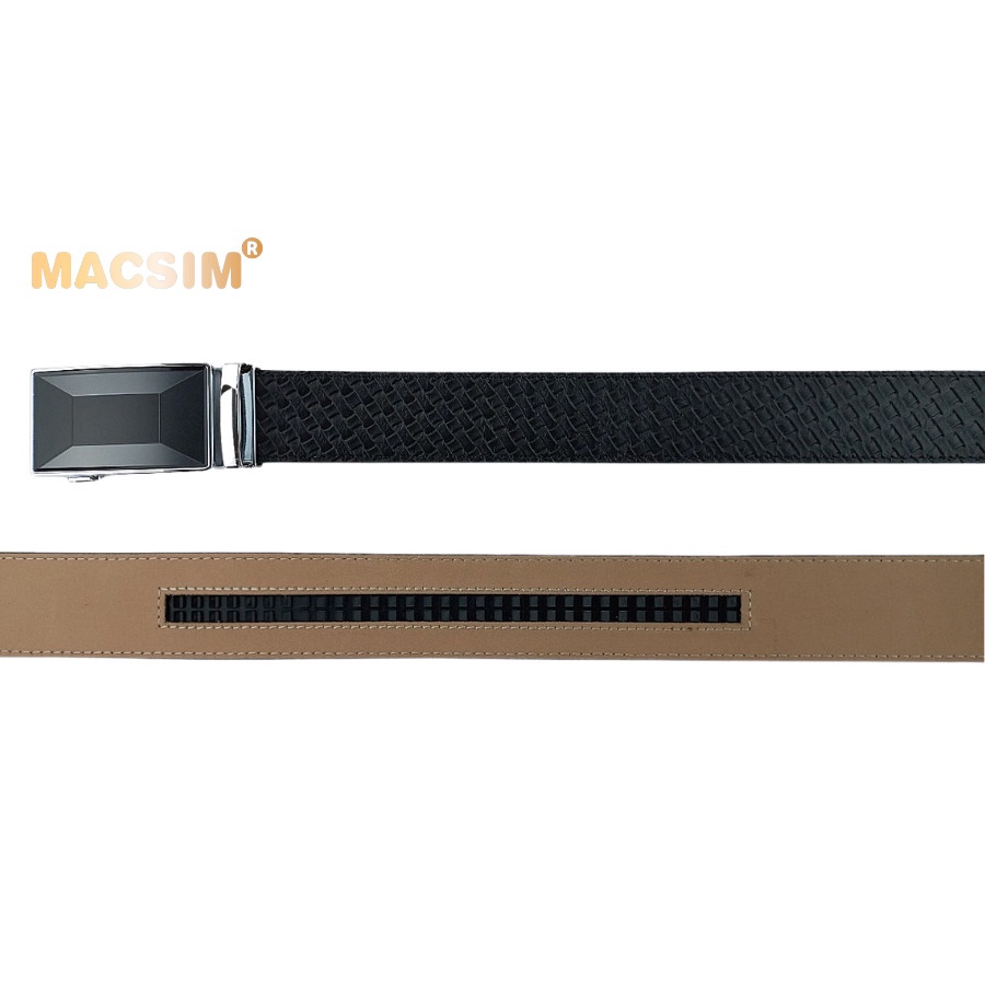 Thắt lưng nam da thật cao cấp nhãn hiệu Macsim MS004
