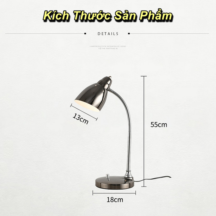 Đèn Bàn Cổ Điển Chống Cận Viribright - Home and Garden