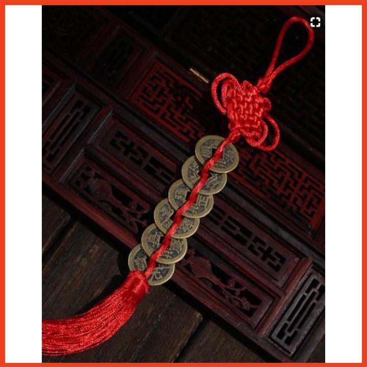 Dây đồng xu may mắn kết 6 xu