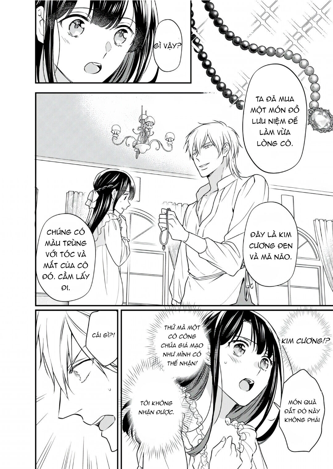 xuyên vào thế giới khác, trở thành thế thân cho công chúa rồi bị bạo chúa mang đi chapter 3.2 10