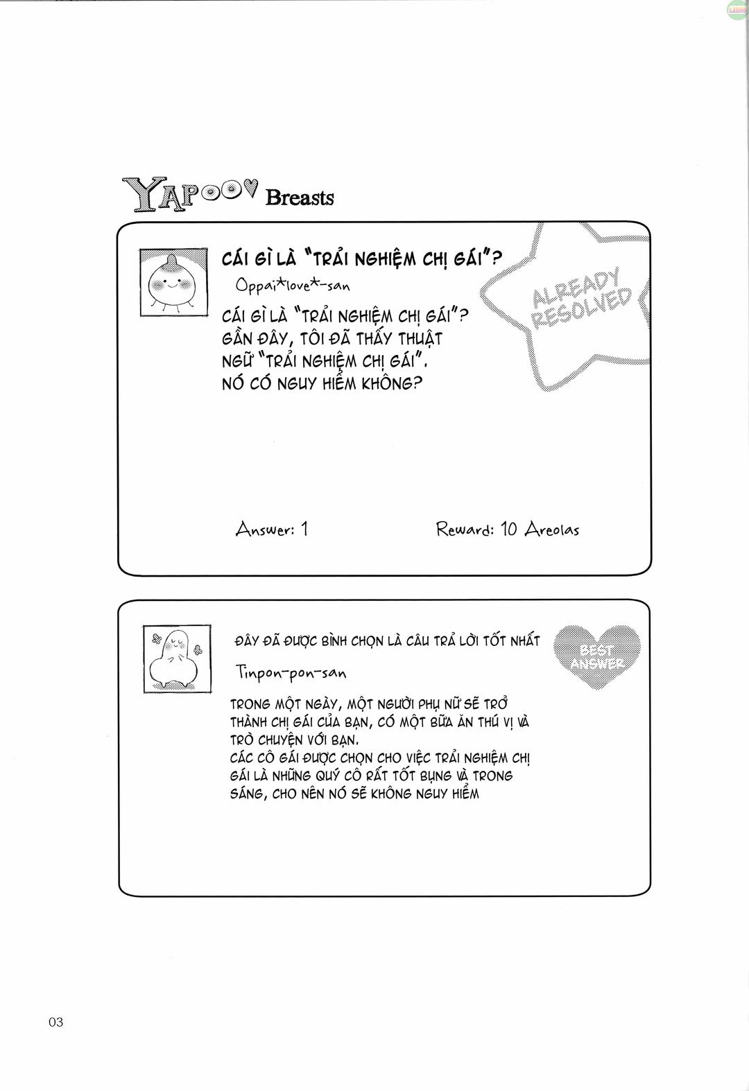 lời khuyên của bà chị dày dặn kinh nghiệm chapter 1 3