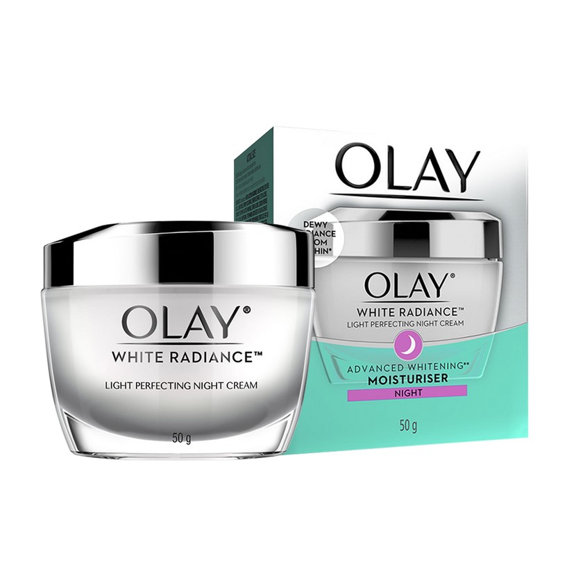 Bộ Sản Phẩm Olay White Radiance Dưỡng Trắng và Cấp Ẩm (Kem dưỡng trắng da ban ngày, Kem dưỡng trắng da ban đêm, Tinh chất dưỡng trắng da, Sữa rửa mặt)