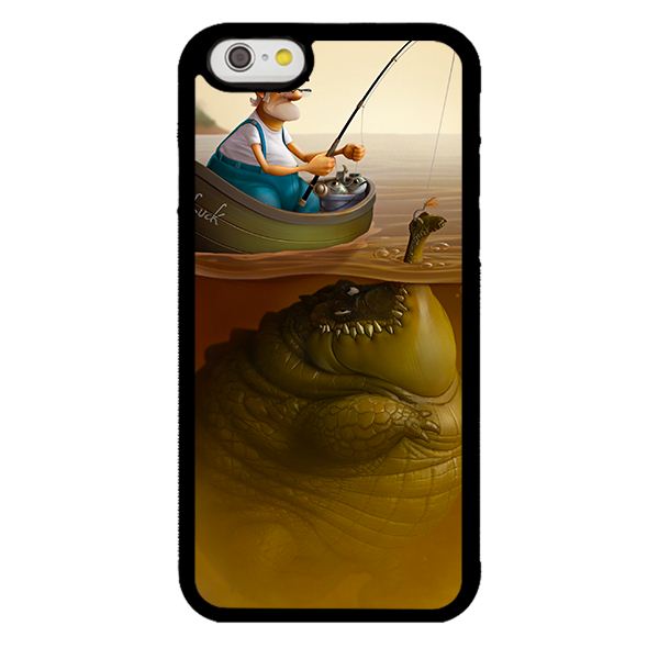 Ốp lưng cho iPhone 6 mẫu  CÁ SẤU - Hàng chính hãng