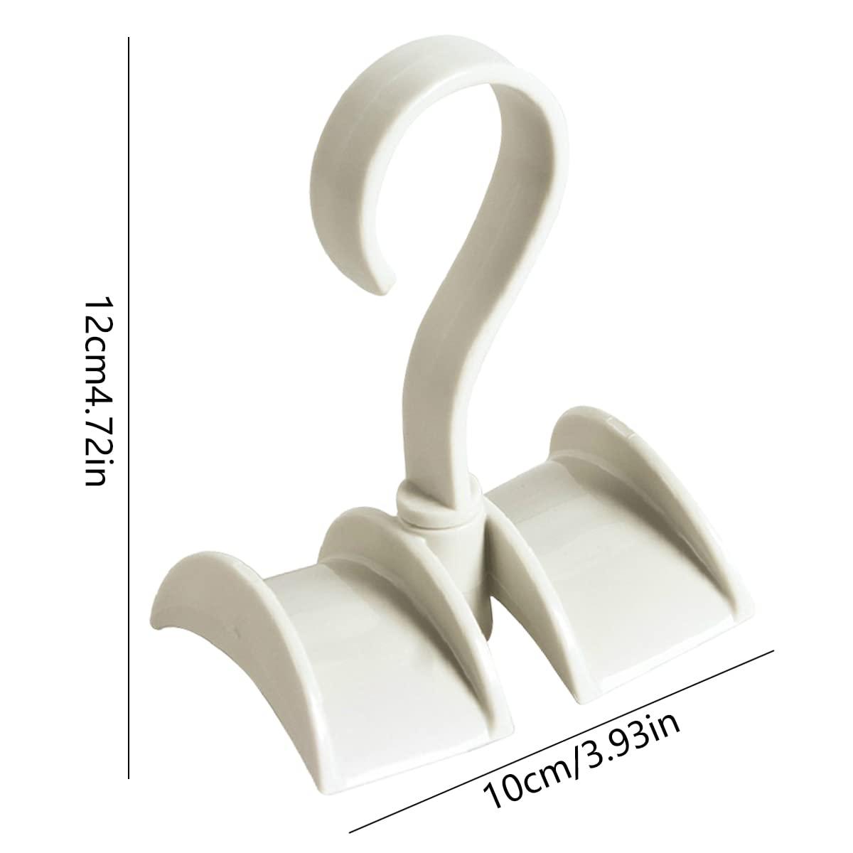 6 miếng giữ túi xách tay cầm, túi xách có thể xoay được giá đỡ giá đỡ giá đỡ tủ quần áo wicker hook pocket pocket boong cho túi đeo tay