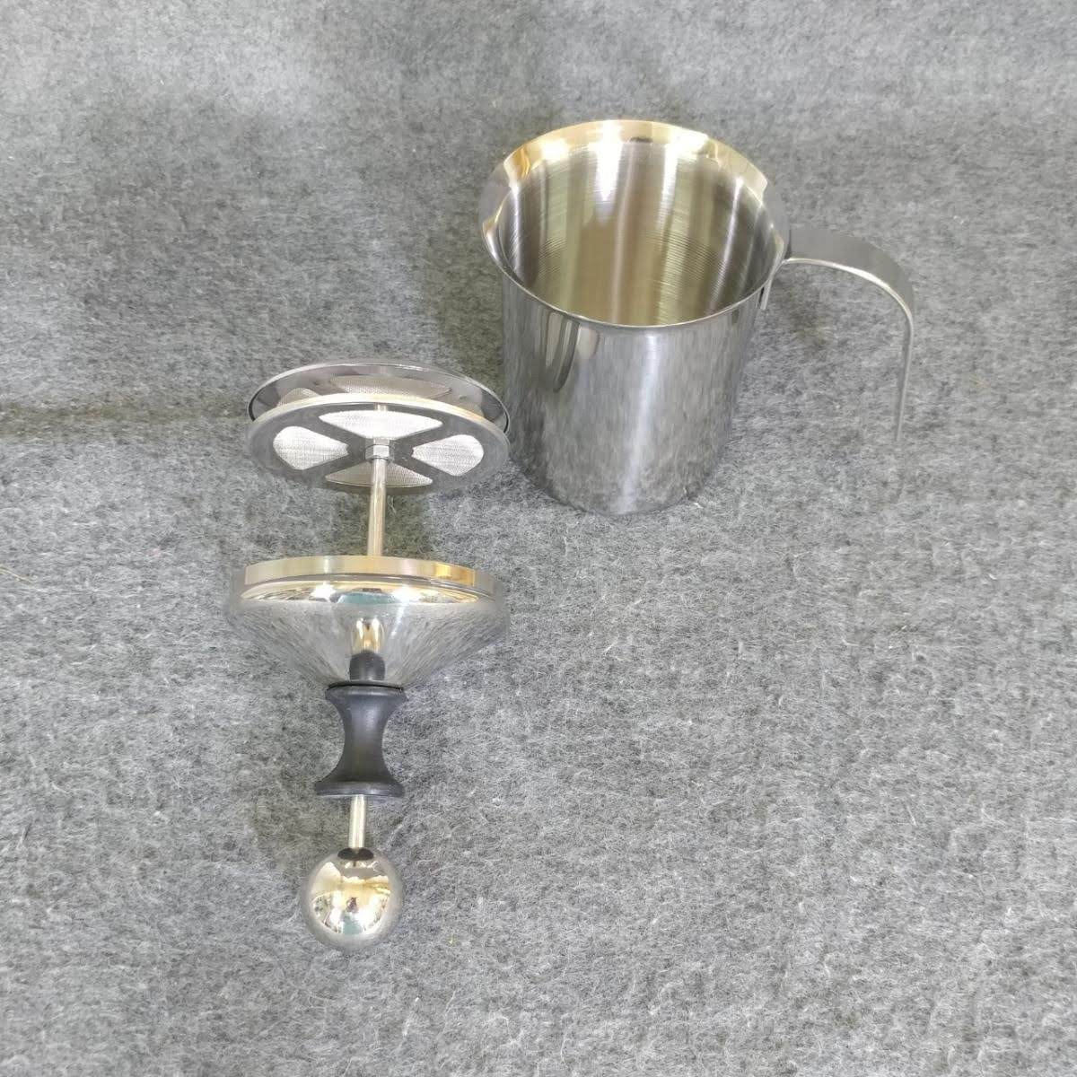 Ca đánh sữa lạnh tạo bọt bằng Inox dung tích 400ml