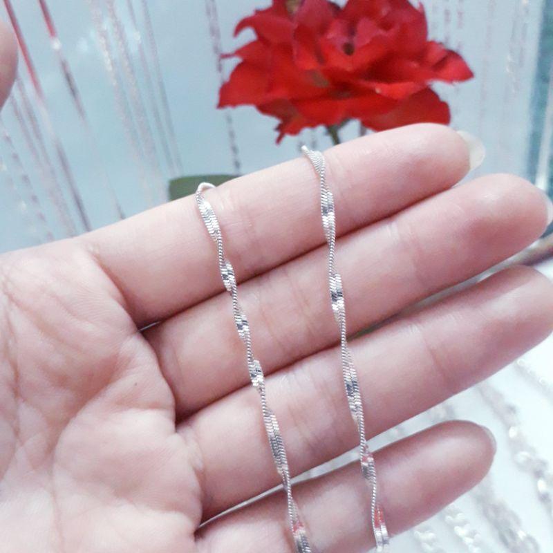 Dây chuyền Bạc Ý Cao Cấp 4 tấc 5