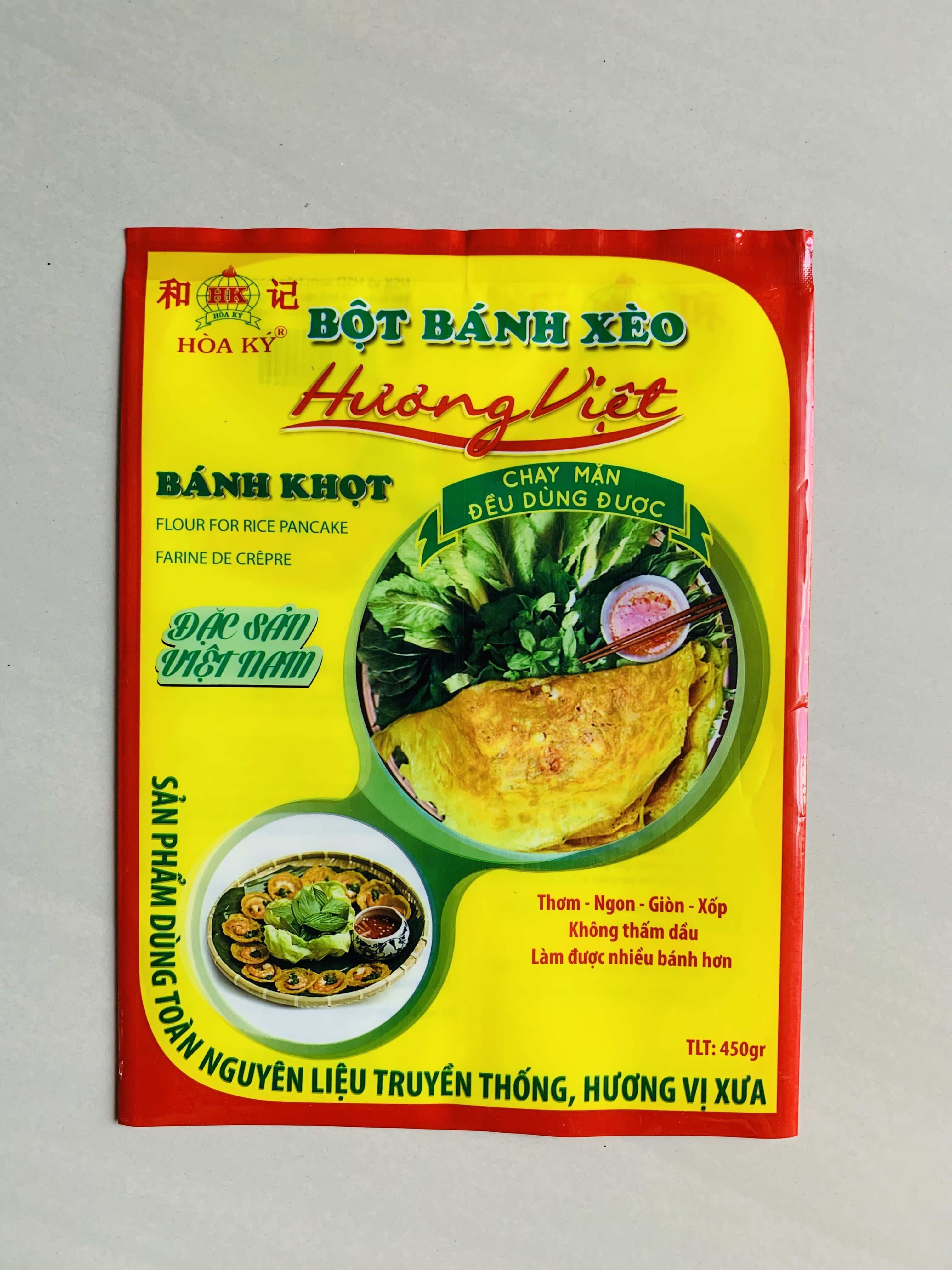 BỘT BÁNH XÈO Hương Việt ( thùng 20gói)