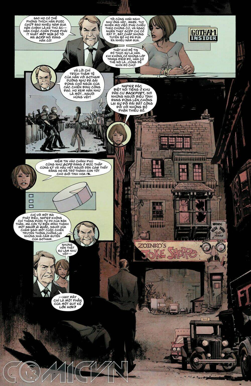 batman: white knight - hiệp sĩ minh bạch chapter 2.1 3