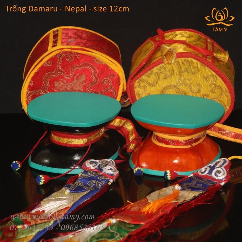 Trống Damaru Thủ Công Nepal