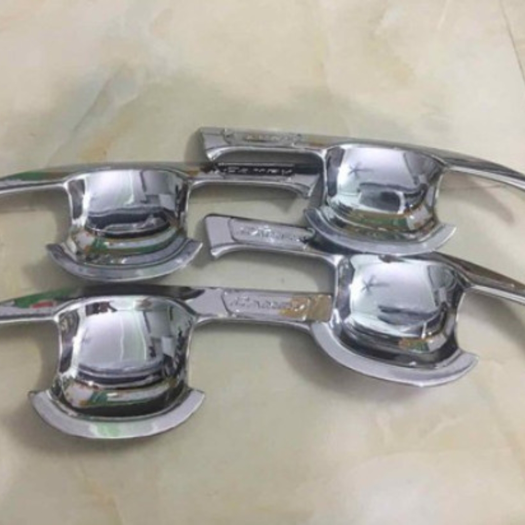 Bộ ốp hõm cửa xe Toyota Camry 2013-2018, Camry 2019 - 2021 mạ Crom