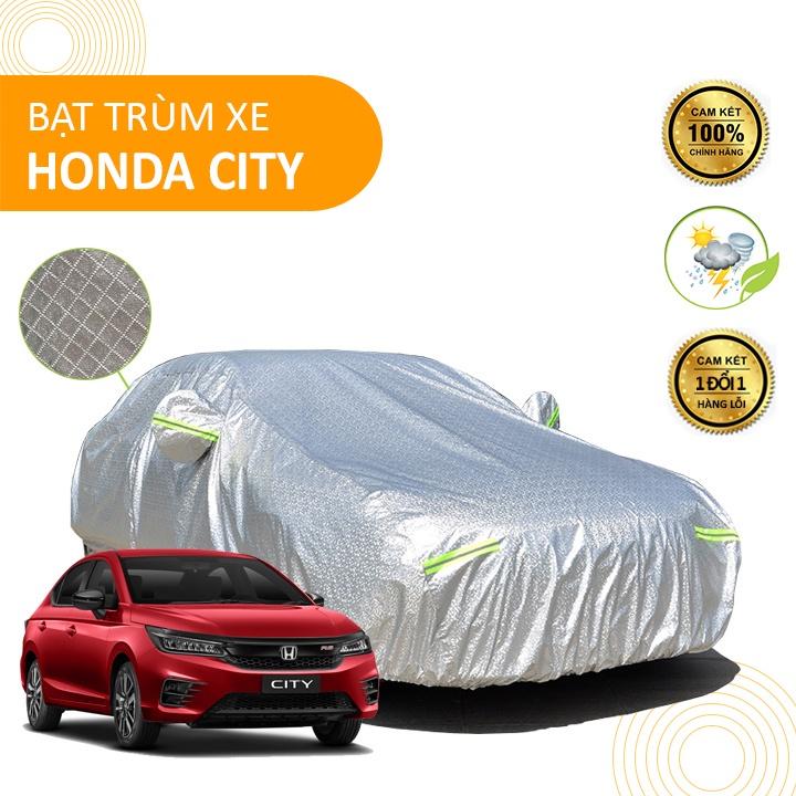 Bạt che phủ xe ô tô 5 chỗ HONDA CITY chống nắng mưa - bạt phủ ô tô 3 lớp chống nóng không thấm nước