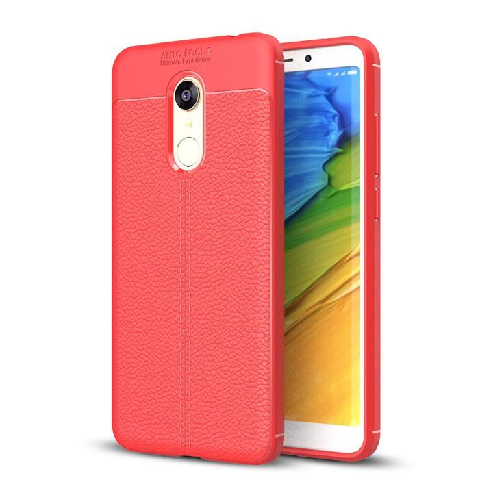 Ốp lưng Xiaomi Redmi 5 Plus silicon giả da Auto Focus