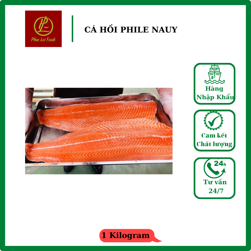 Cá Hồi Phi Lê Nauy - 1KG