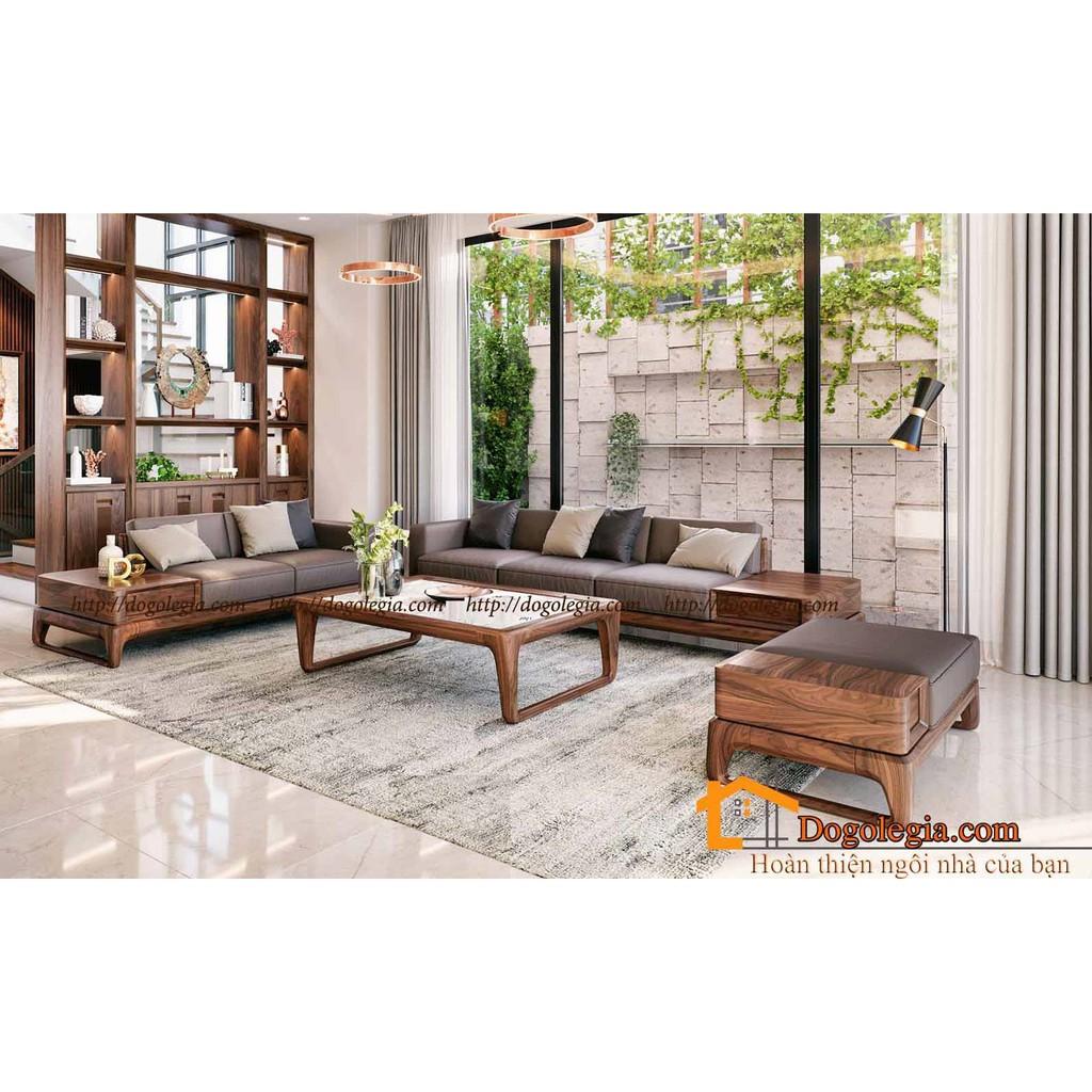 - Ngắm Nhìn Mẫu Sofa Gỗ Mới Nhất Tại Lê Gia SG241 Đệm Phẳng