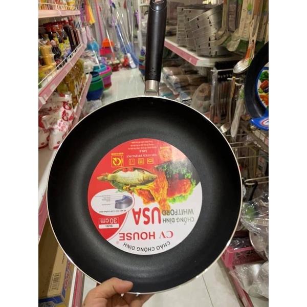 Chảo chống dính hợp kim nhôm CV HOUSE 30cm