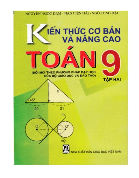 Sách – Kiến thức cơ bản và Nâng Cao Toán 9