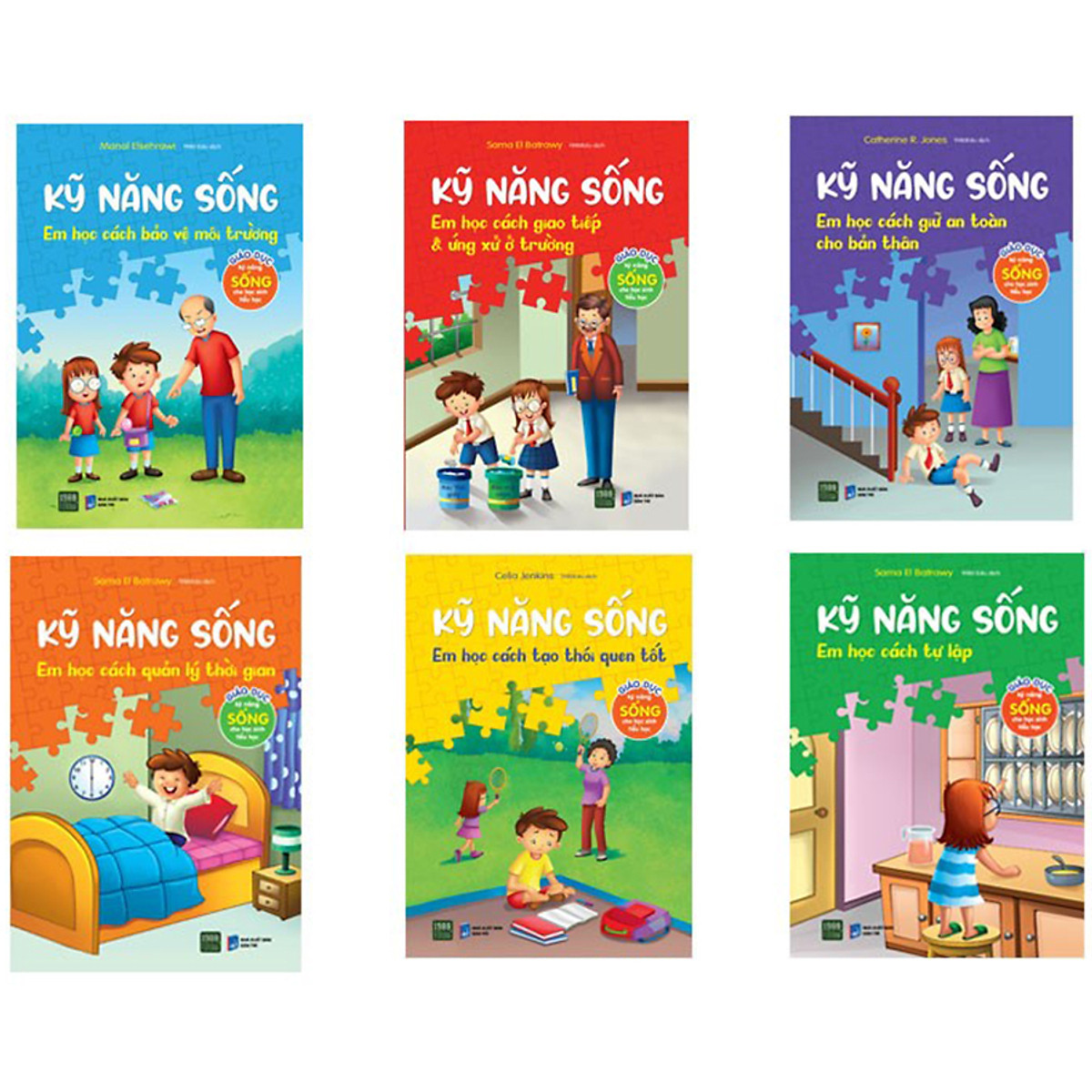 Sách - Combo 6 cuốn Kỹ năng sống