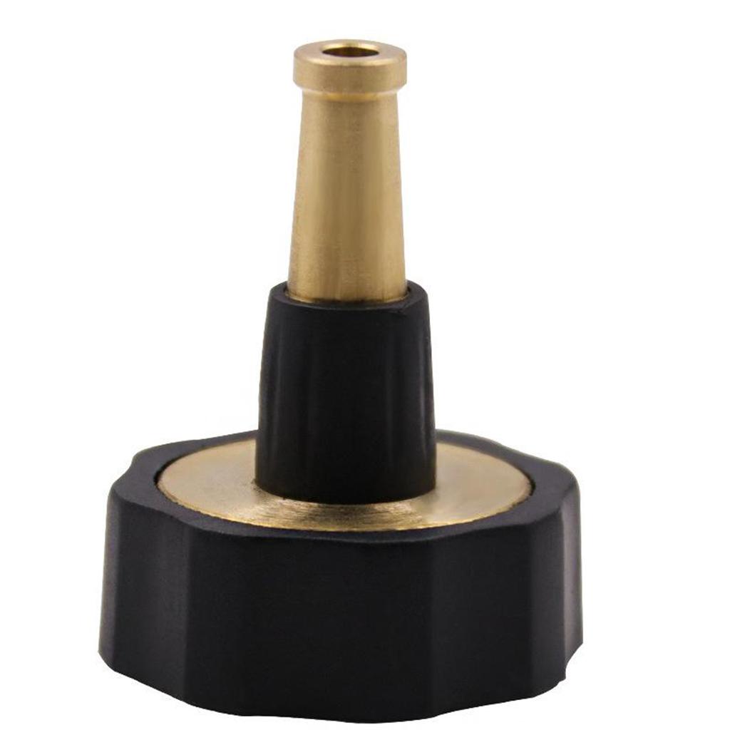 Solid Brass Heavy Duty Garden Hose Nozzle Jet Sweeper High Pressure Sprayer Nozzle