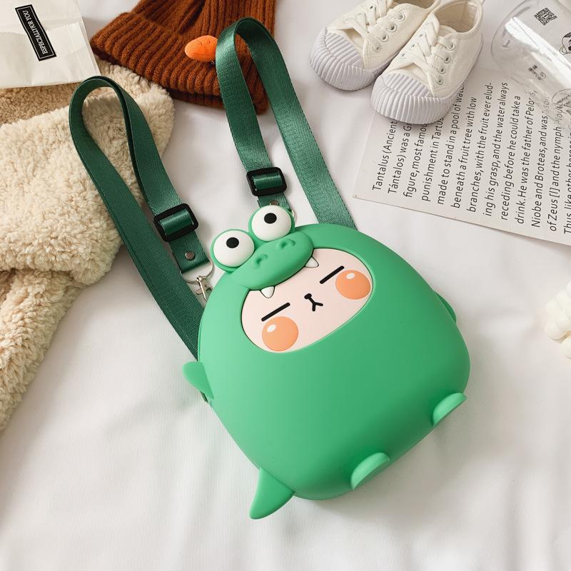 Bé gái Bé Trai Lưng Dẻo Silicone Trẻ Em Ba Lô Hoạt Hình Dễ Thương Mẫu Giáo Schoolbag Trẻ Em Túi Du Lịch Trẻ Em Học Túi