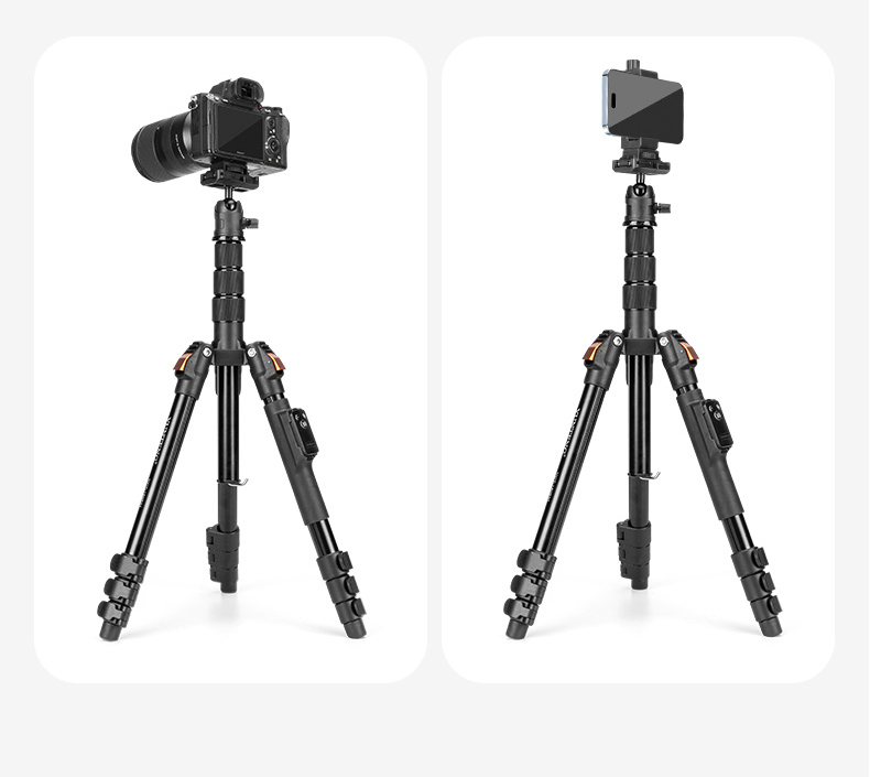 Tripod Yunteng VCT-180 - Chân Đế Máy Ảnh, Điện Thoại Cao Cấp, Gọn Nhẹ, Kèm Remote Điều Khiển Từ Xa - Hàng chính hãng