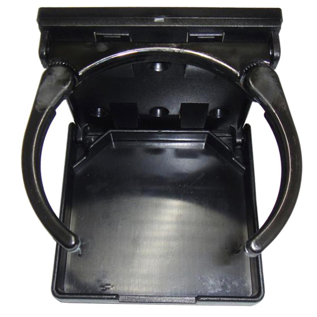 3pcs Adjustable Folding Black Nylon Drink Cup Holder for Boat Car Marine Rv