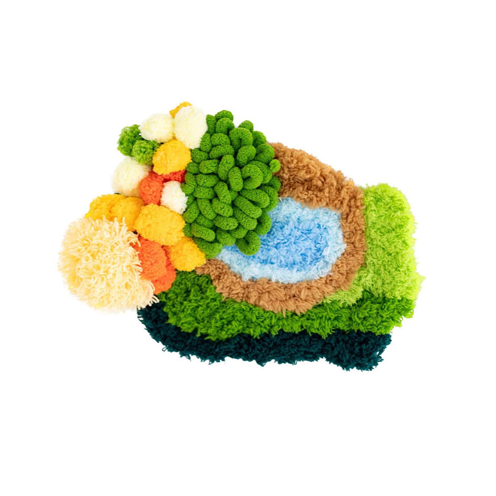 Punch Coasters Set Home Ornament Crafts DIY for Kids Beginners Adults