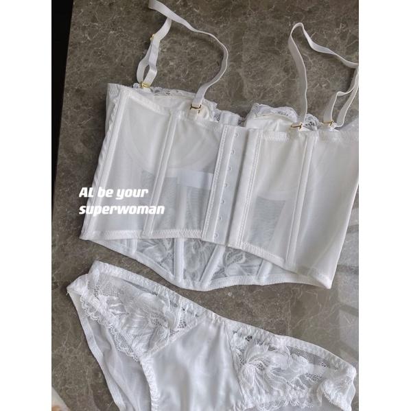 Áo Croptop Corset Nữ Phối Ren Cao Cấp Kèm Chip - Toplette Gợi Cảm - Đồ Lót Quyến Rũ - Nội Y Sexy
