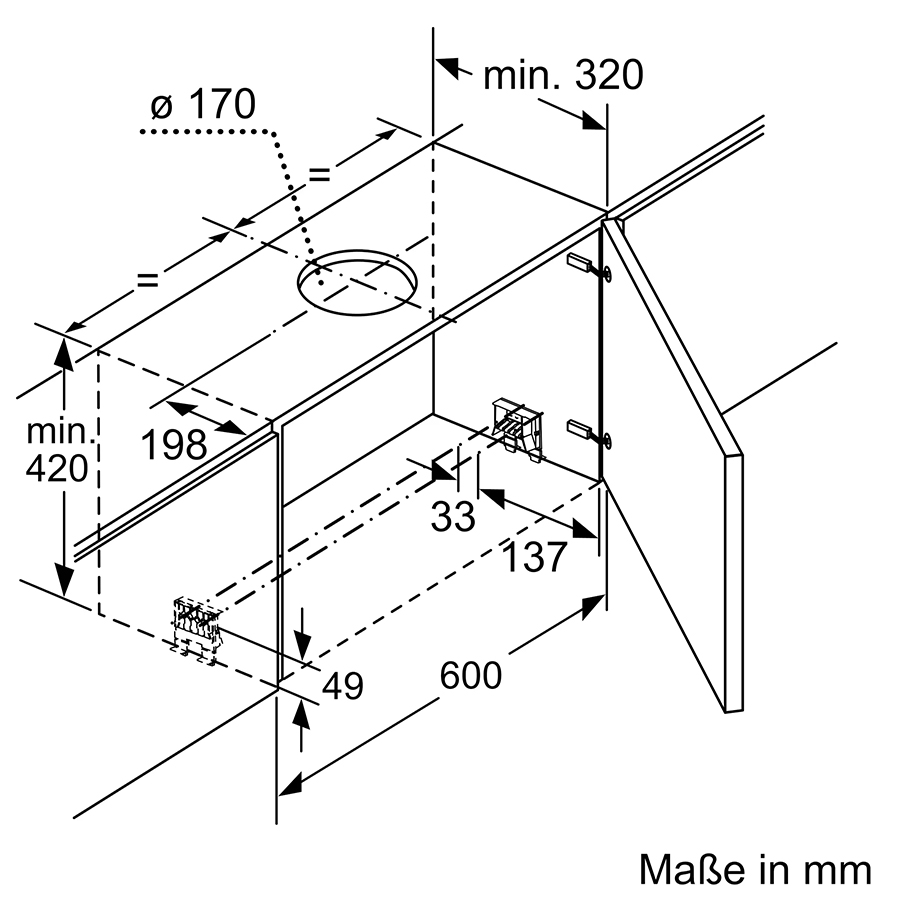 Máy hút mùi Bosch DFS067K51 - Hàng chính hãng