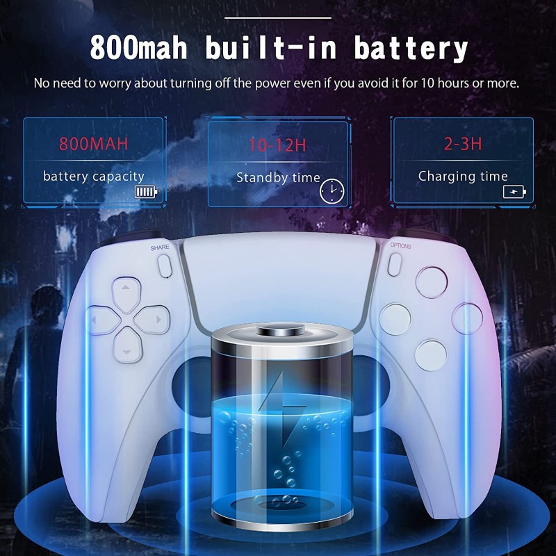 Gamepad Không dây Bluetooth T28 cho máy tính - điện thoại - máy game - Pin Sạc TypeC - chơi Fifa Pes giả lâp