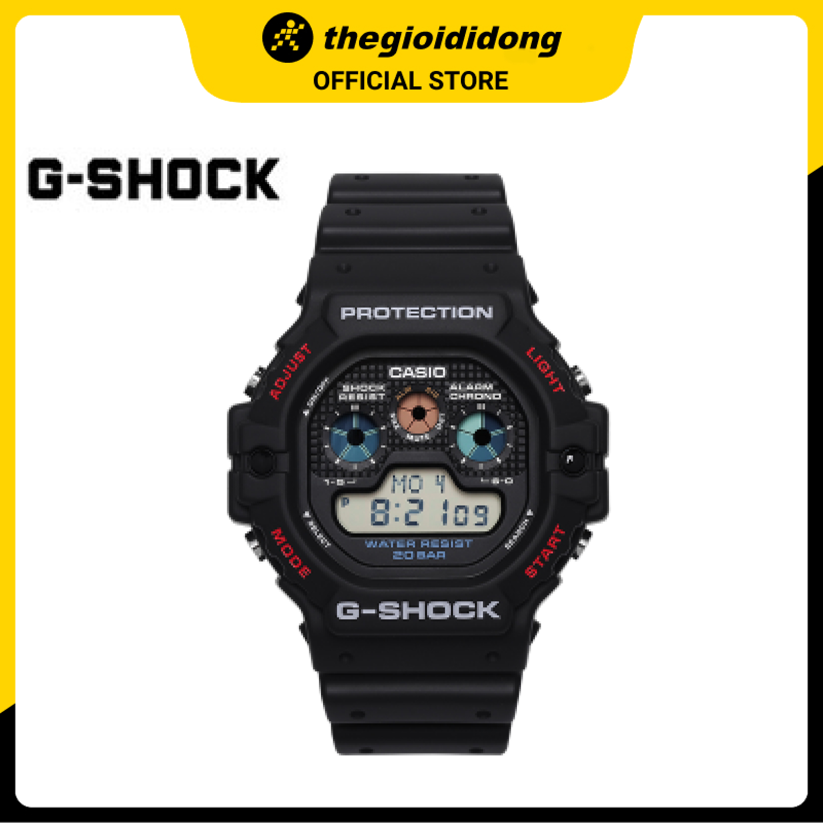 Đồng hồ Nam G-Shock DW-5900-1DR - Hàng chính hãng