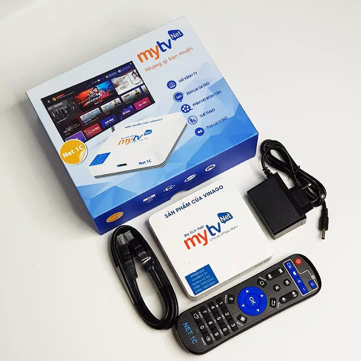 TV BOX MYTV NET 1C - RAM 2G - ROM 16GB hàng chính hãng