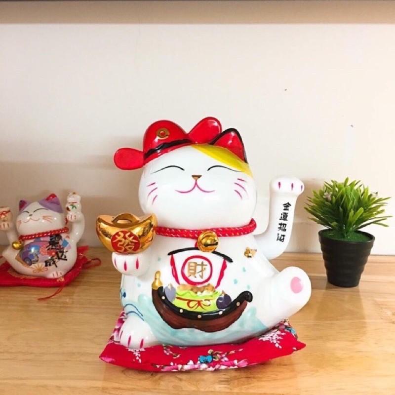 Mèo thần tài, mèo neko maneki 22cm