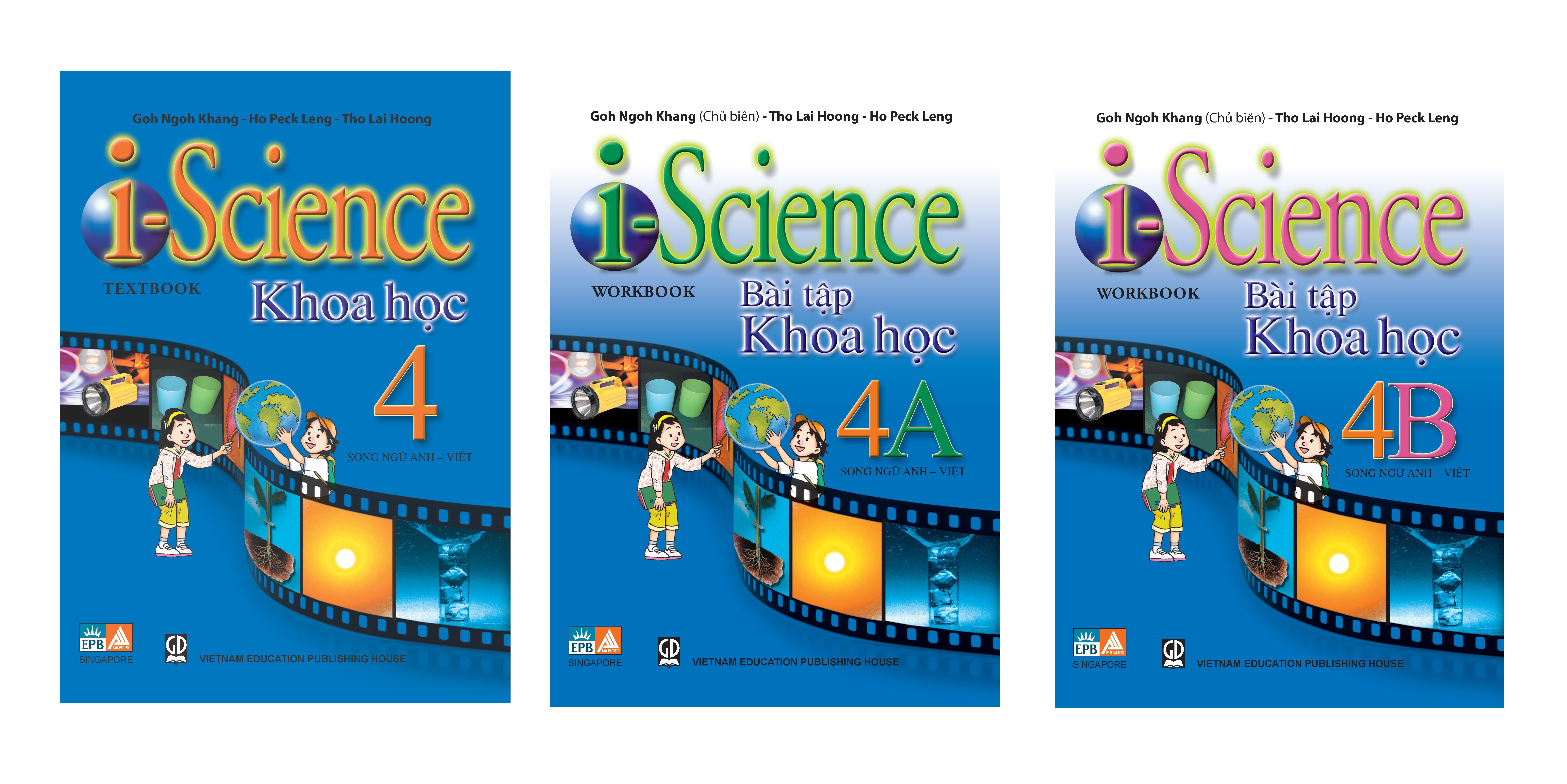 Bộ 16 cuốn sách Khoa Học I Science (song ngữ) lớp 1-6