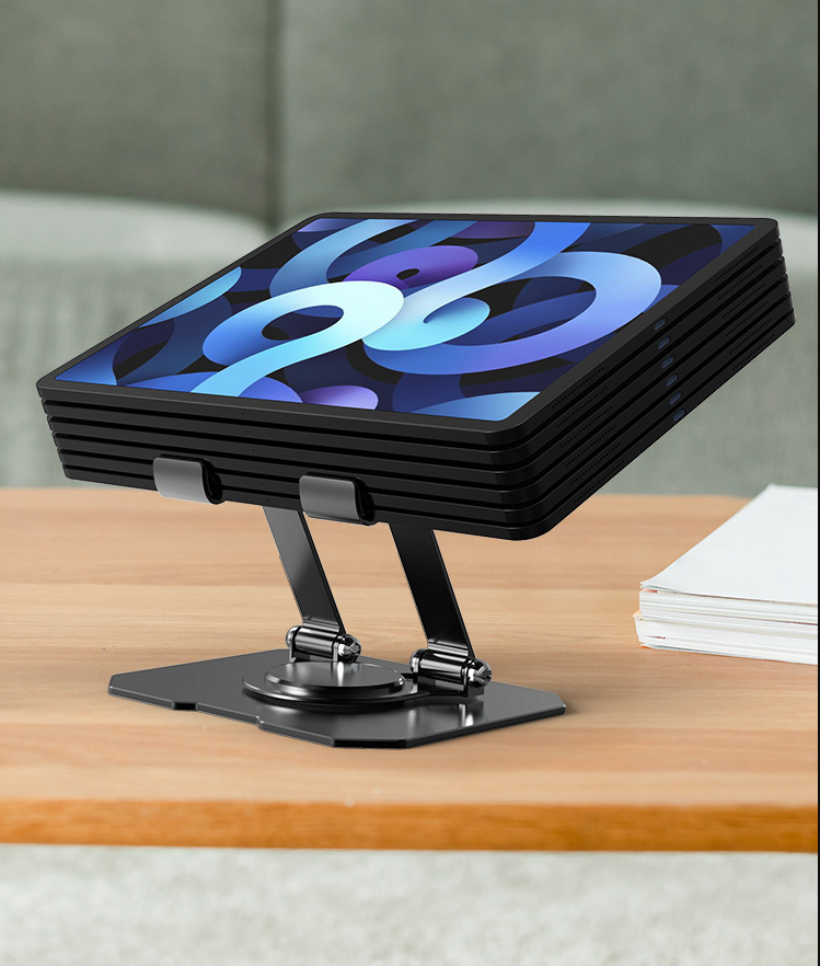 Giá đỡ cho ipad giá đỡ điện thoại máy tính bảng bằng kim loại ViaKing, Xoay 360 độ, Chất liệu thép carbon bền bỉ chắc chắn - Hàng nhập khẩu