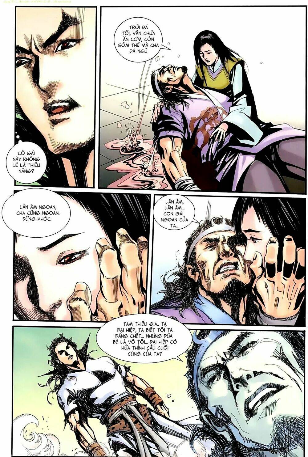 cổ long thiếu hiệp truyện chapter 13 14