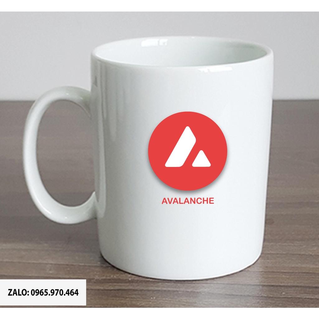 Ly Sứ Có Quai Họa Tiết Đồng Coin AVALANCHE - In hình lên ly sứ, cốc theo yêu cầu của bạn - HÌNH LỚP, CÔNG TY