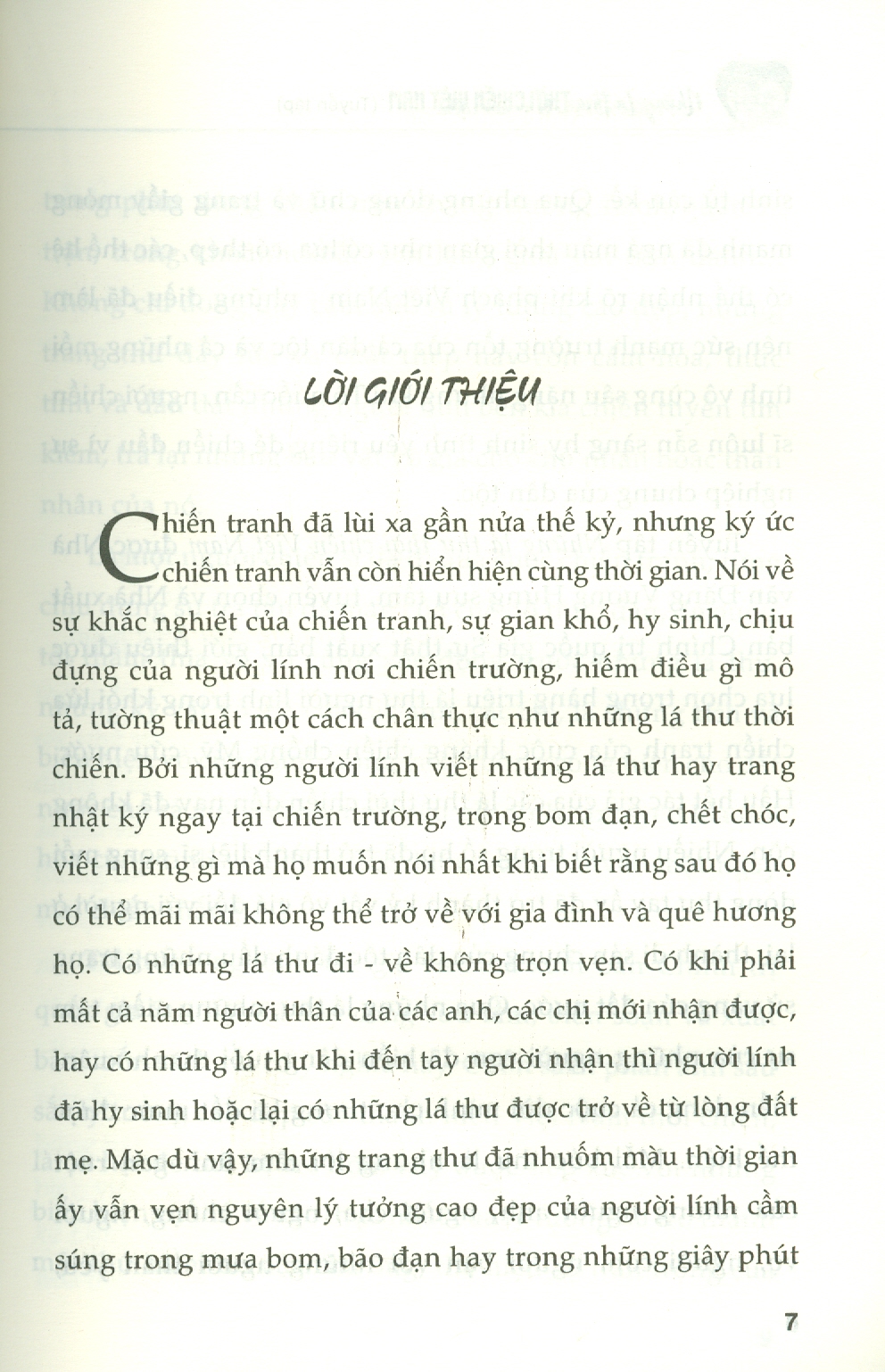 NHỮNG LÁ THƯ THỜI CHIẾN VIỆT NAM (Tuyển tập) - Đặng Vương Hưng - NXB Chính trị Quốc gia sự thật - bìa mềm