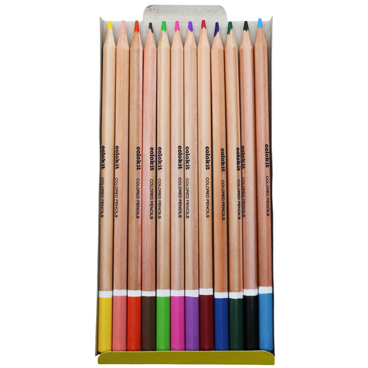 Hộp 12 Bút Chì Màu Colored Pencils - Colokit CPC-C036