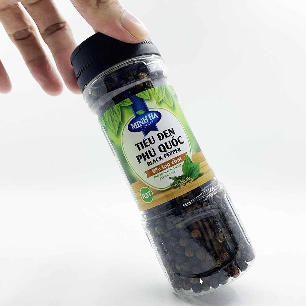 Tiêu đen xay Phú Quốc Minh Hà 100g