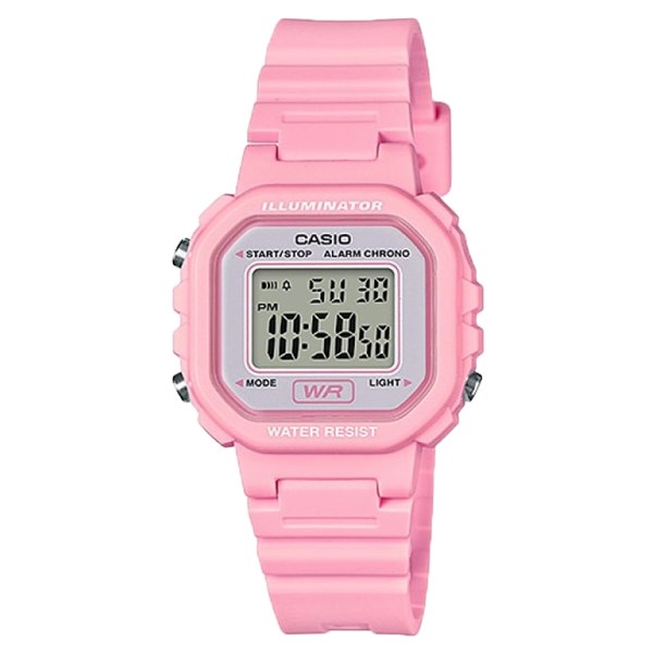 Đồng hồ nữ dây nhựa Casio chính hãng Anh Khuê LA-20WH-4A1DF