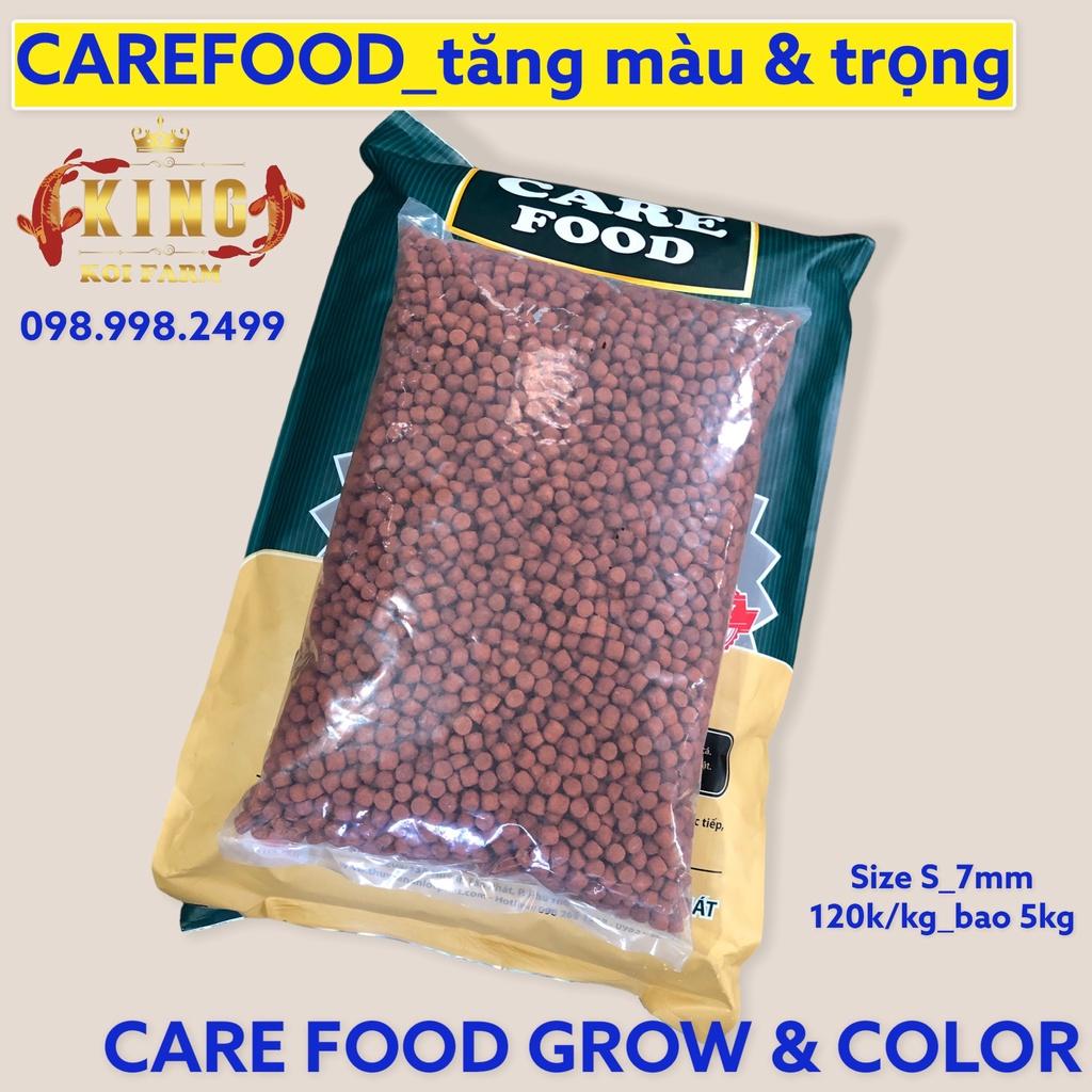 Thức ăn cá koi CAREFOOD GROWTH & COLOR hỗn hợp dạng viên Tăng Màu & Tăng Trọng  Thức ăn chuyên dụng dành cho cá