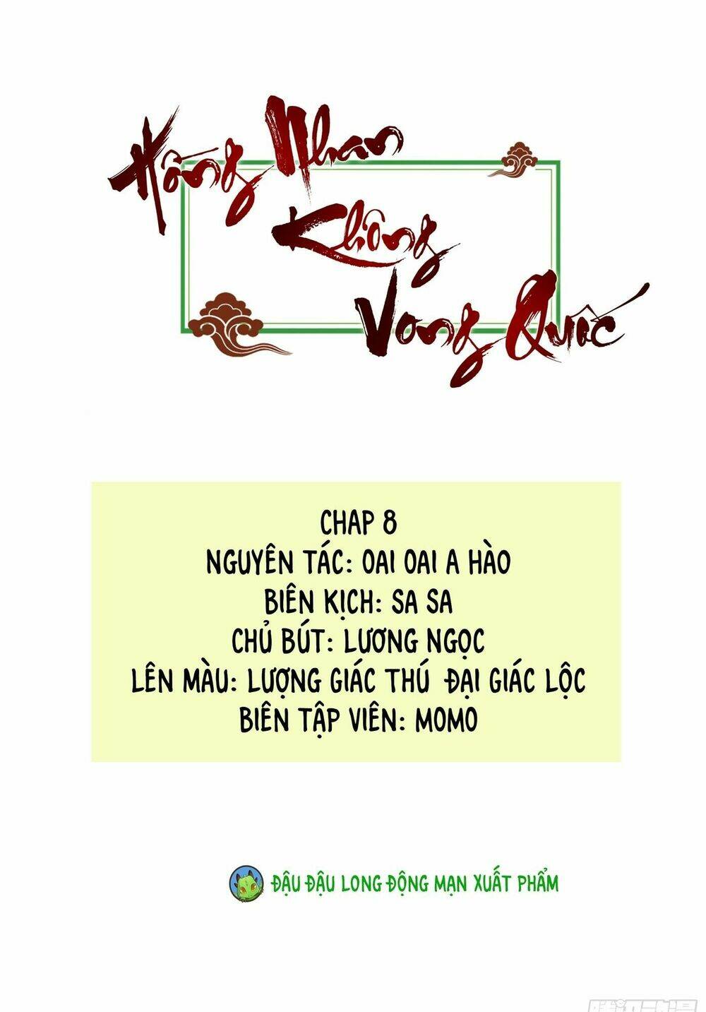 hồng nhan bất vong quốc chapter 8 1