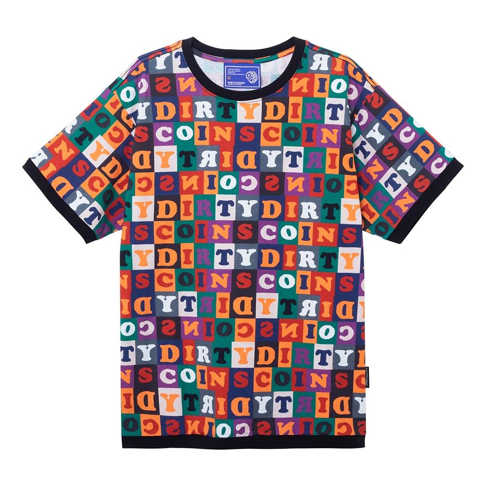 DirtyCoins Áo thun Alphabet T-Shirt - Multicolor