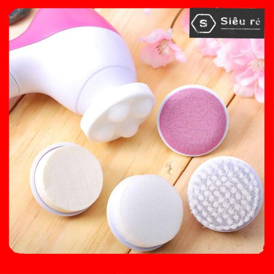 Máy Massage Rửa Mặt Đa Năng 5in1 Beauty Care Massager Model AE8782