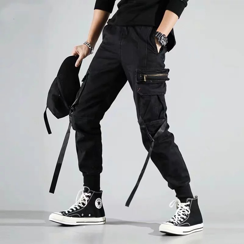 Quần Jogger Nam Kaki Túi Hộp Thời Trang Đường Phố Phong Cách Hiphop Năng Động Cá Tính