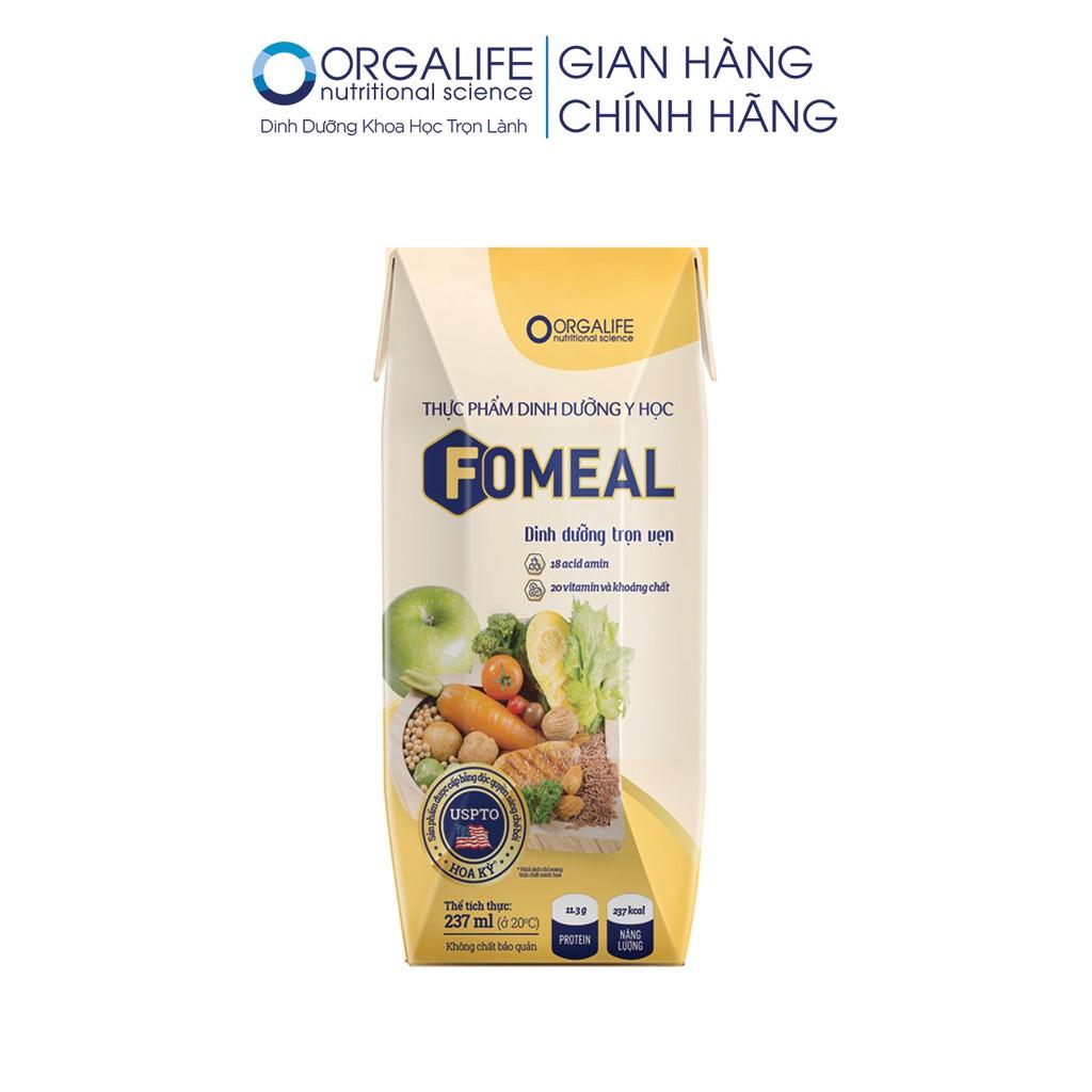 Thùng 30 hộp thực phẩm dinh dưỡng y học Fomeal Peptides 250ml (dạng lỏng)  - Thay thế bữa ăn, dễ hấp thu -  dành cho người bệnh - Orgalife