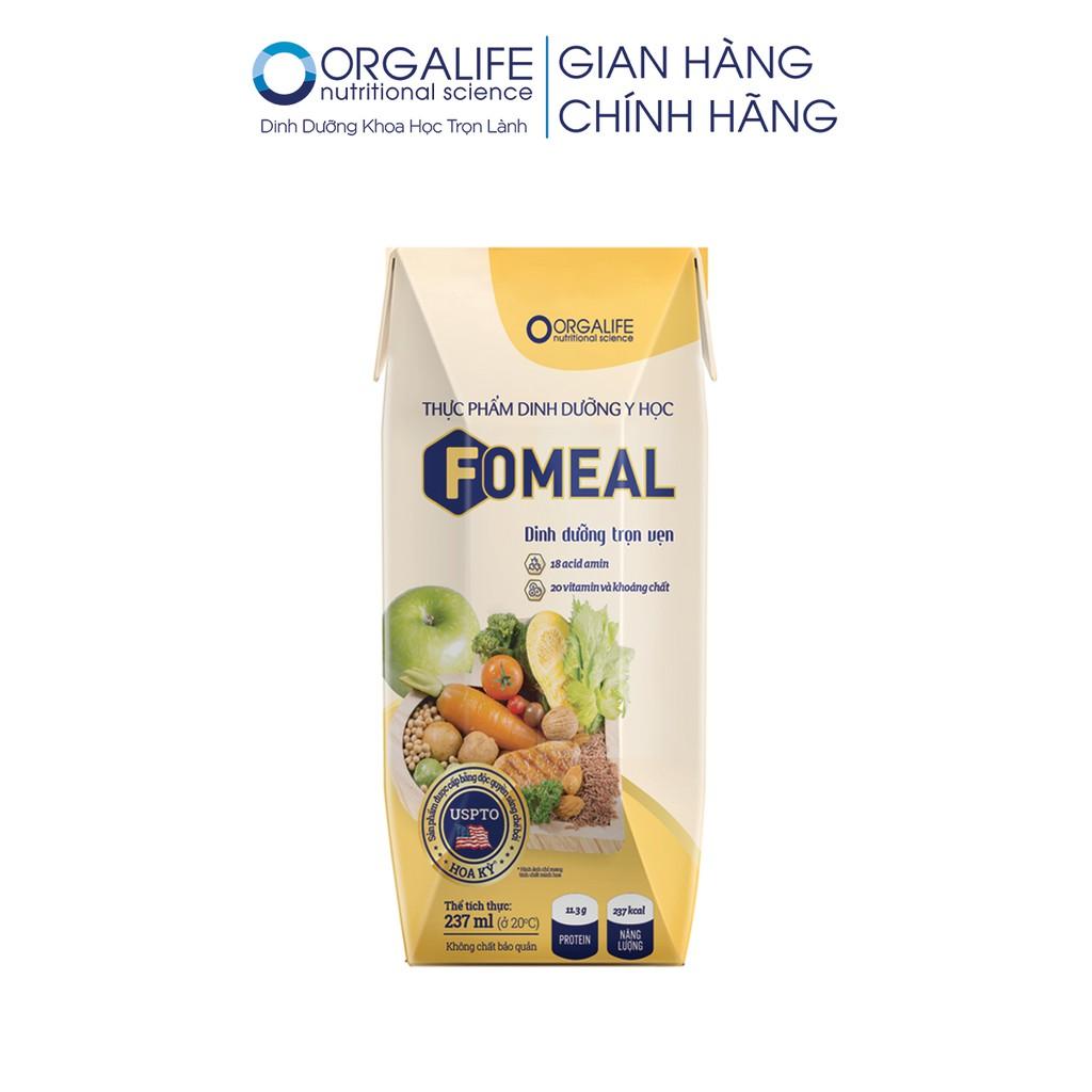 Thùng 30 hộp thực phẩm Formeal dinh dưỡng y học (dạng lỏng)  - Thay thế bữa ăn, dễ hấp thu -  dành cho người bệnh - Orgalife