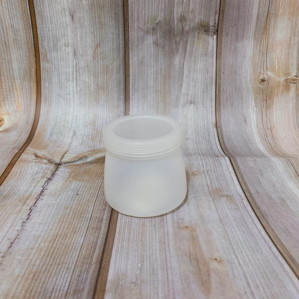 Lốc hũ sữa chua nhựa dày kèm nắp loại tốt 90ml, 120ml, 160ml